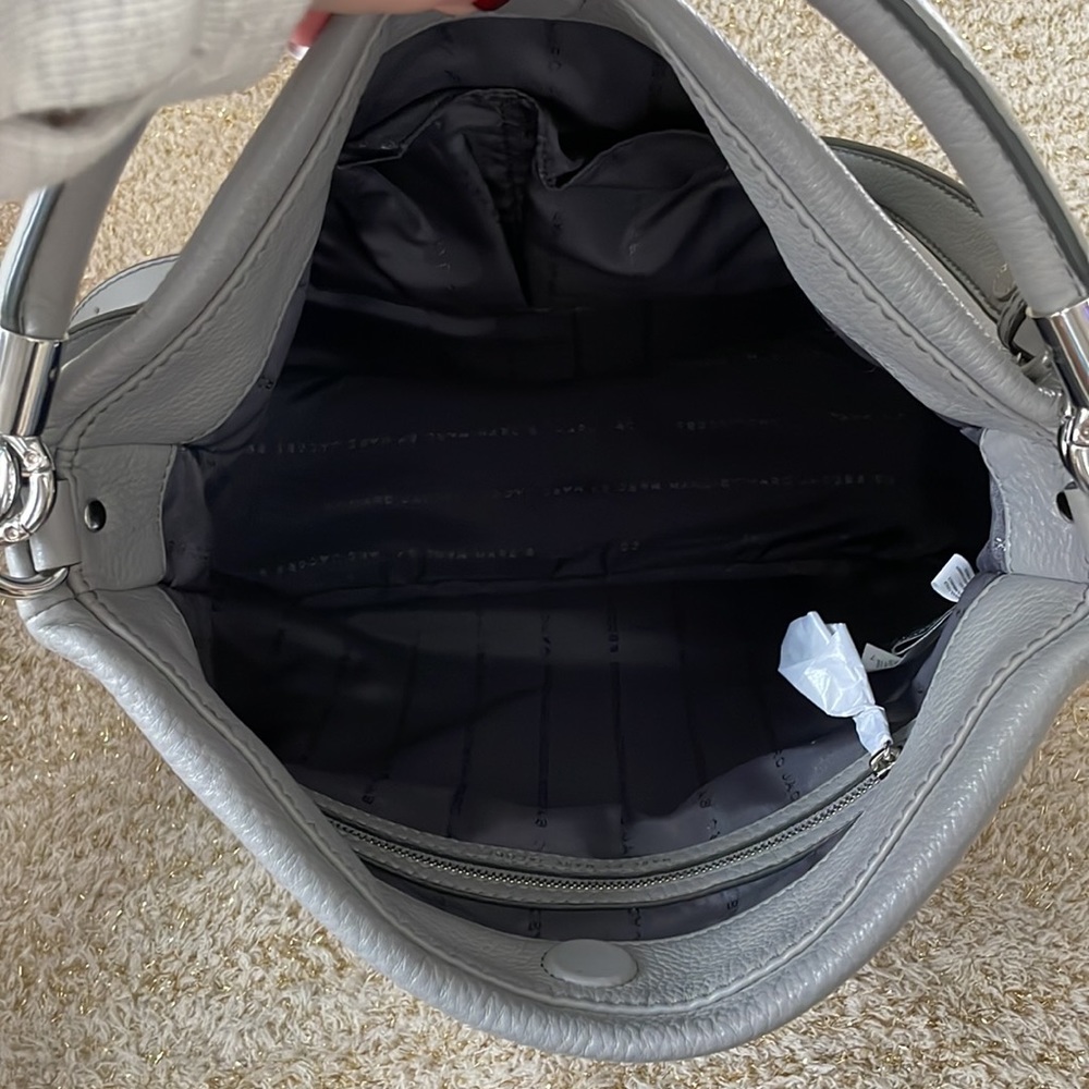 Marc by Marc Jacob’s too hot too handle leather Hobo storm cloud grey - Picture 8 of 9